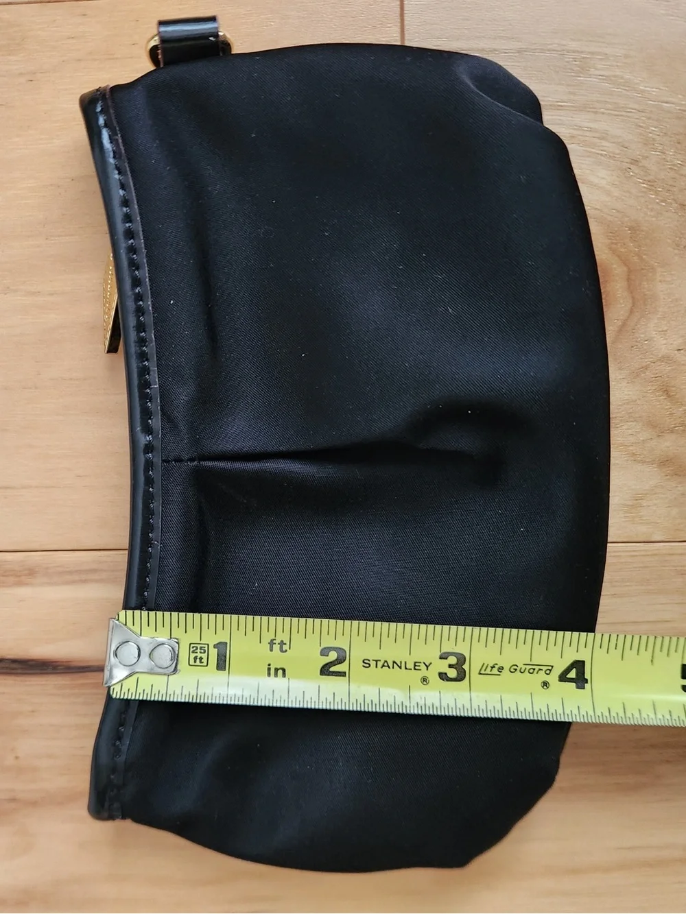 MZ Wallace Black Nylon Small Makeup Toiletries Pouch